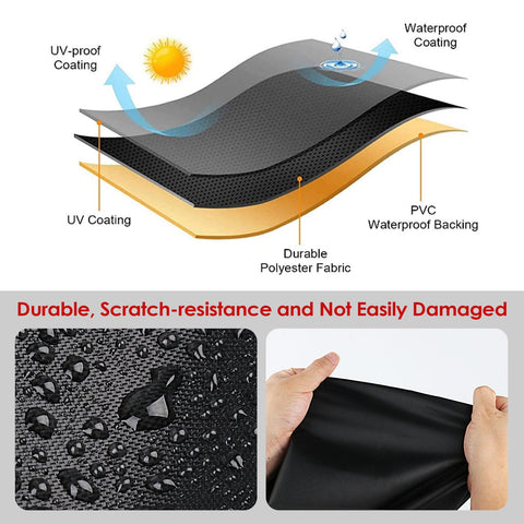 Agustone funda repelente al agua protegiendo contra lluvia y nieve