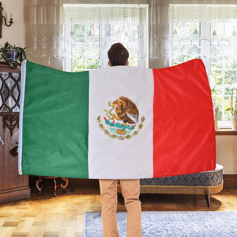 AhfuLife bandera colgada en balcón para decoración festiva
