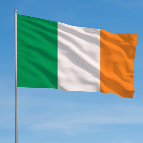 AhfuLife bandera Irlanda en desfile ligera para llevar cómodamente