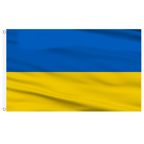 AhfuLife bandera frontal mostrando colores vivos y alto impacto