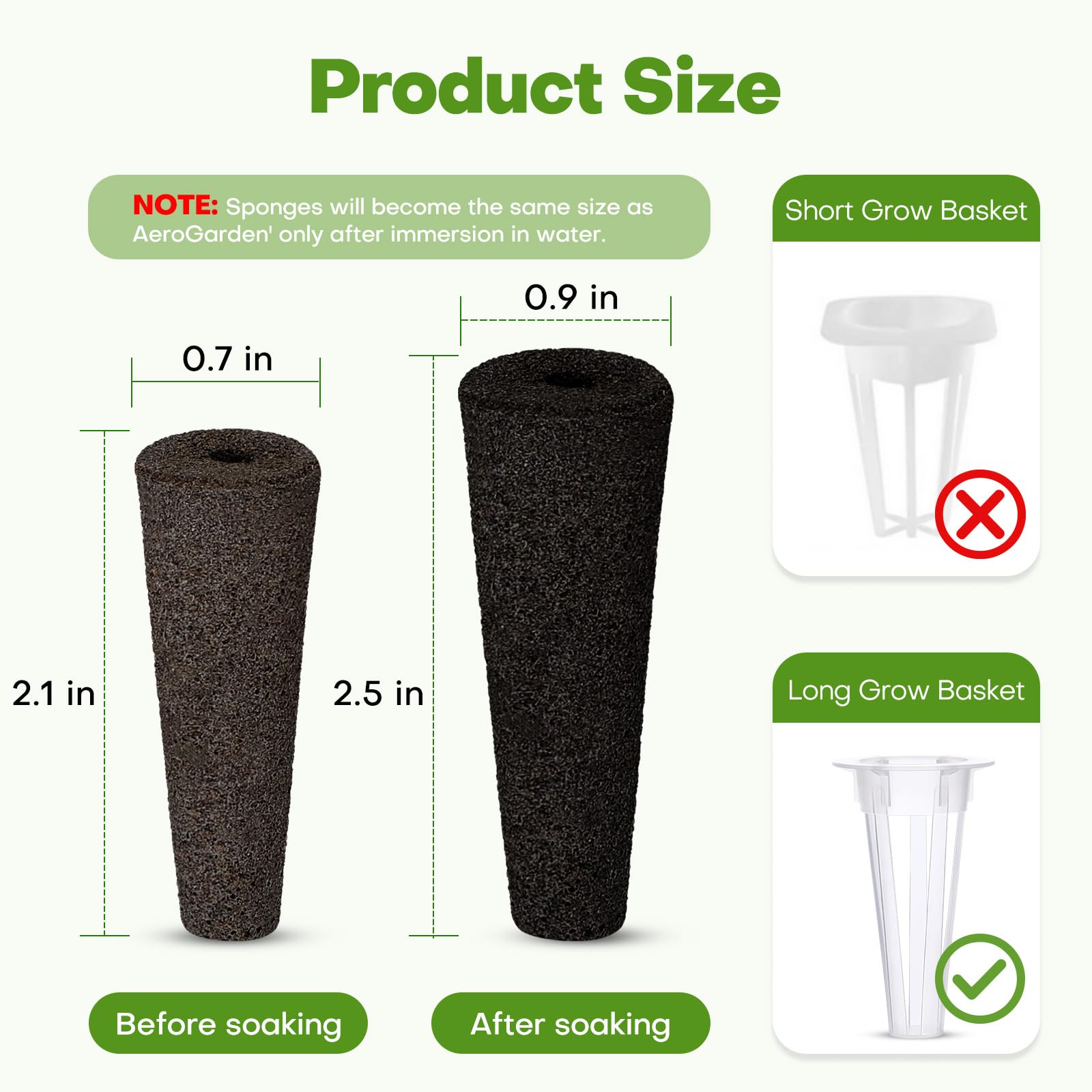 Ahopegarden cestas ABS resistentes que protegen raíces y reducen residuos