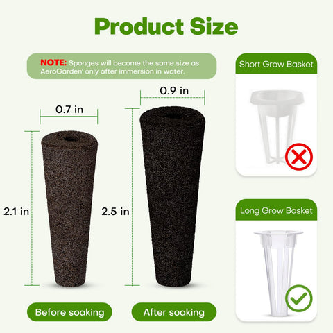 Ahopegarden cestas ABS resistentes que protegen raíces y reducen residuos