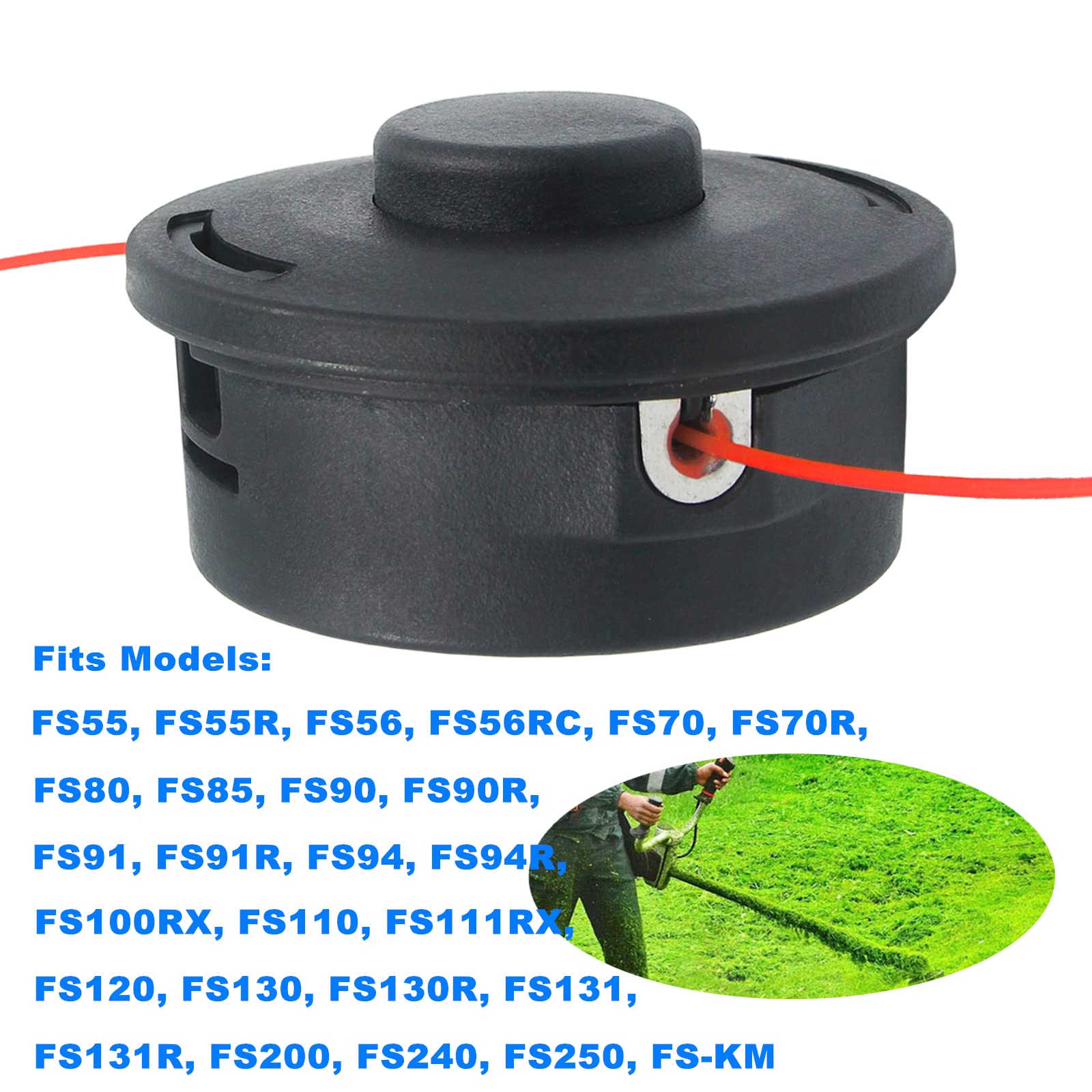 AILEETE etiqueta y rosca 10mm x 1.0 LHF para instalación segura