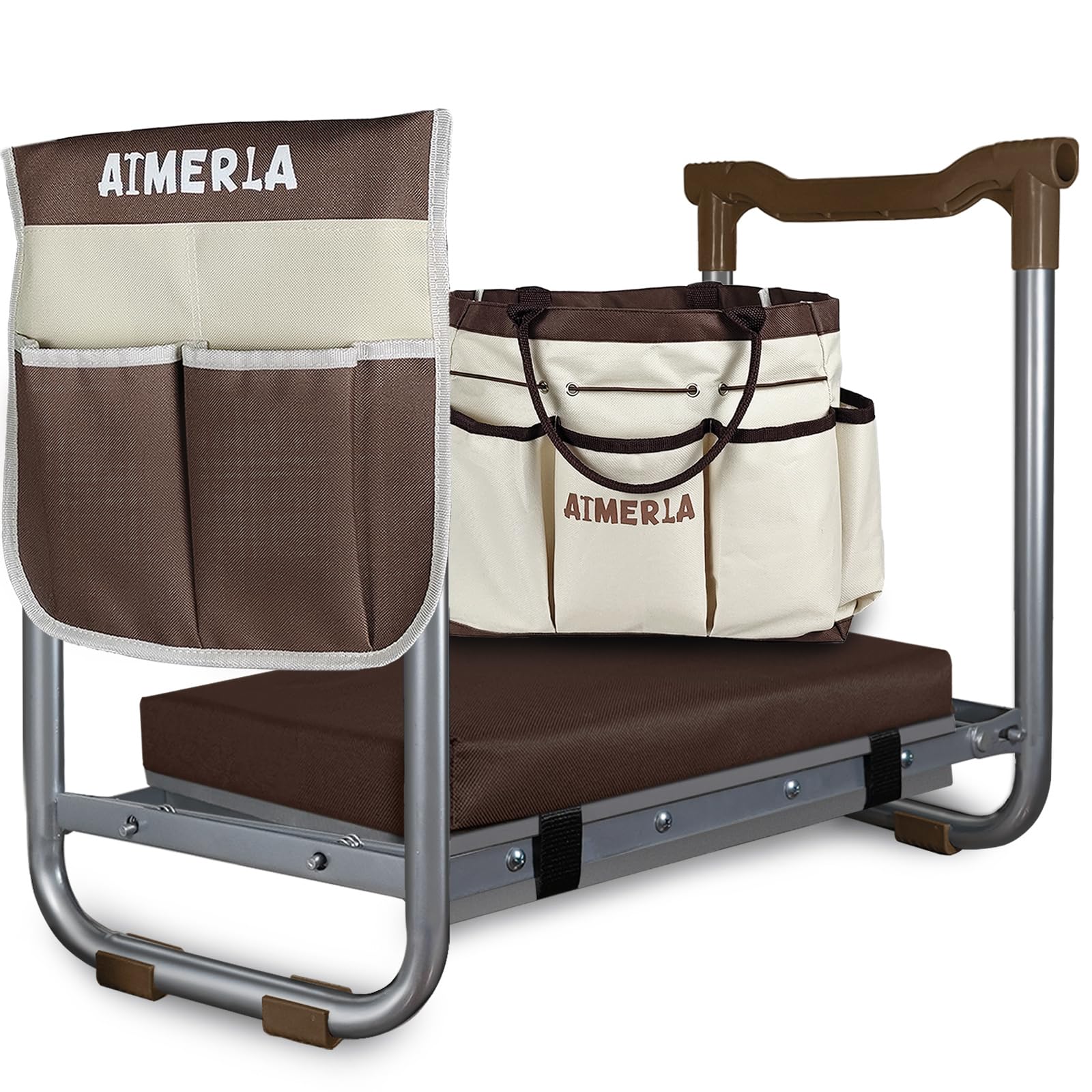 Aimerla K5 frontal mostrando estructura resistente y asiento versátil