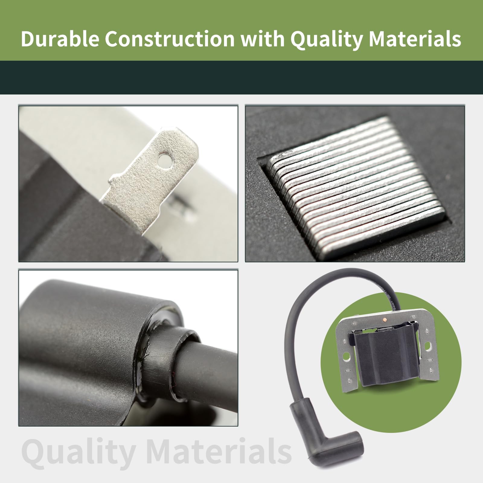 ALLCSM acabado y material resistente, durabilidad al exterior