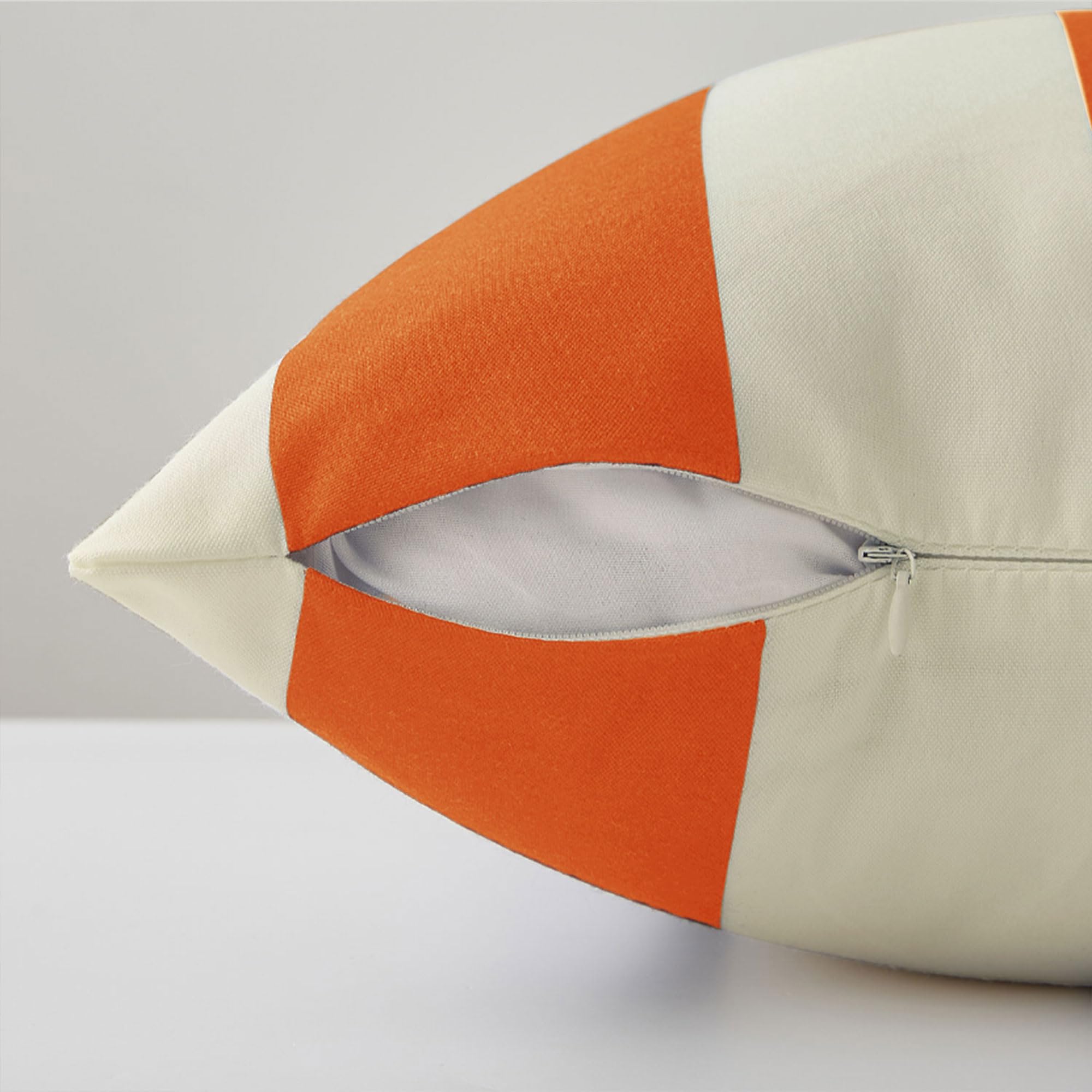 Allorry cremallera oculta para colocar relleno con acabado elegante