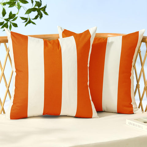 Allorry funda frontal 16x16 naranja rayas, añade color y resistencia