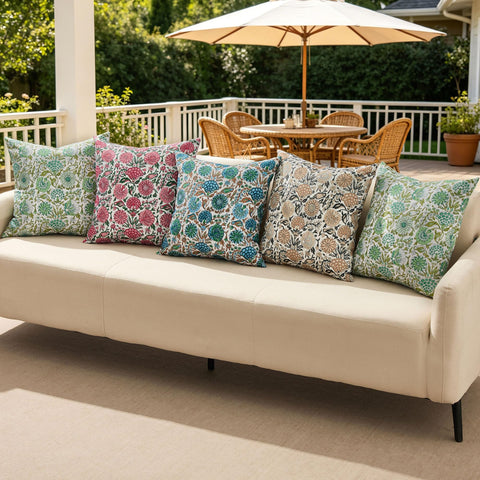 Allorry estampado floral doble cara mantiene colores vibrantes