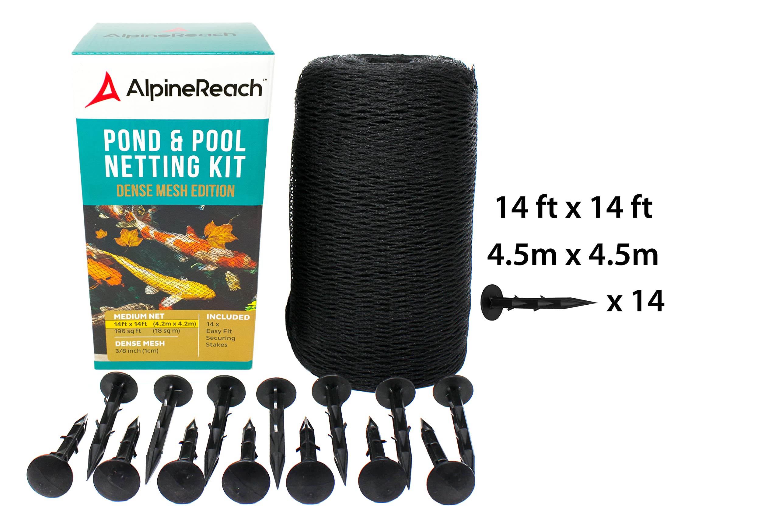 AlpineReach primer plano de textura de malla reforzada que evita hojas