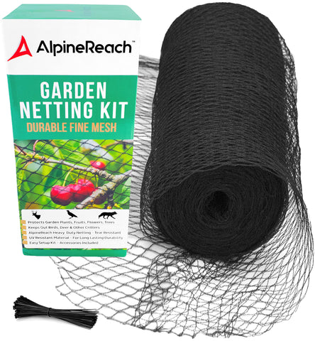 AlpineReach paquete frontal de malla resistente para proteger cultivos fácilmente