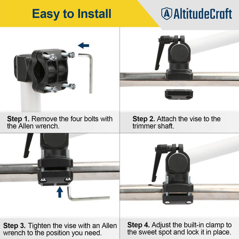 AltitudeCraft detalle del aluminio ligero y duradero que soporta uso frecuente