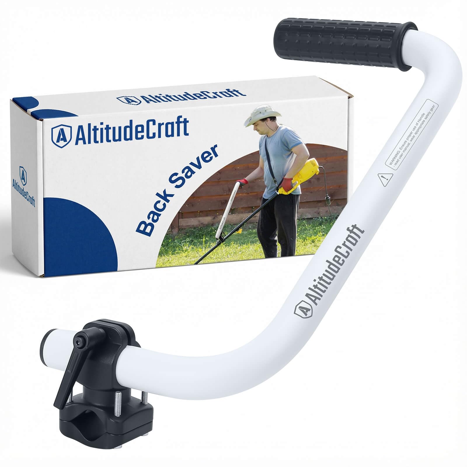 Altitudecraft mango extensor frontal muestra diseño ergonómico y control