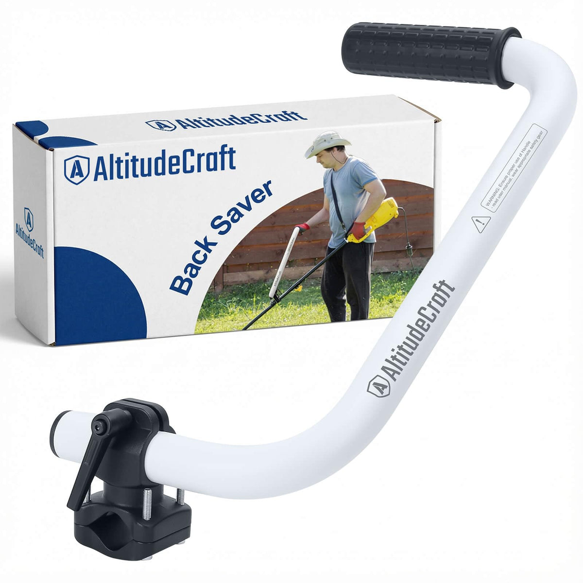 Altitudecraft mango extensor frontal muestra diseño ergonómico y control