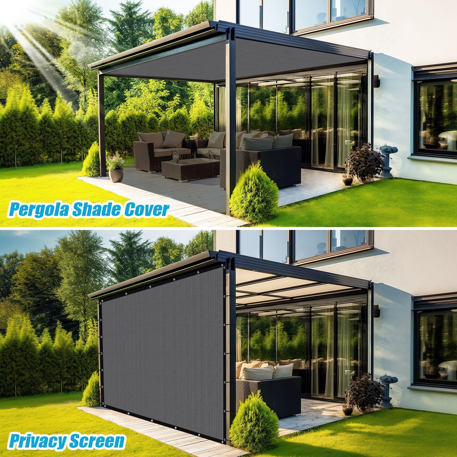 Amagenix comparación de escala con manos para ver tamaño real 10x12 pies