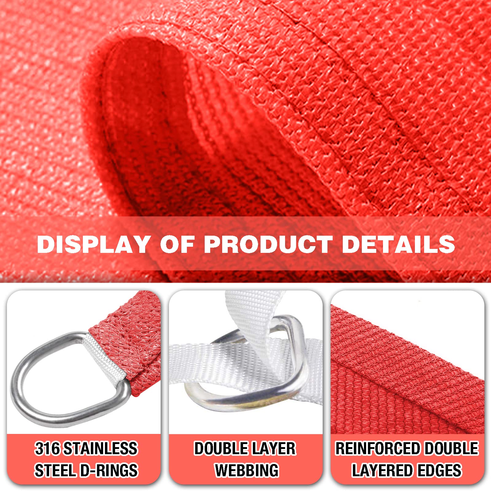Amagenix textura de tela HDPE transpirable que reduce calor