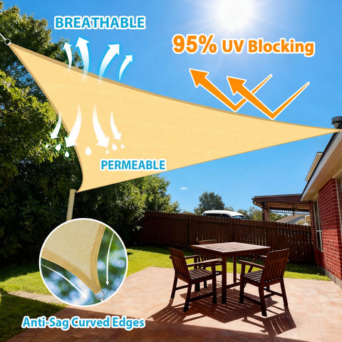 Amagenix primer plano de la textura HDPE que ilustra bloqueo UV y ventilación
