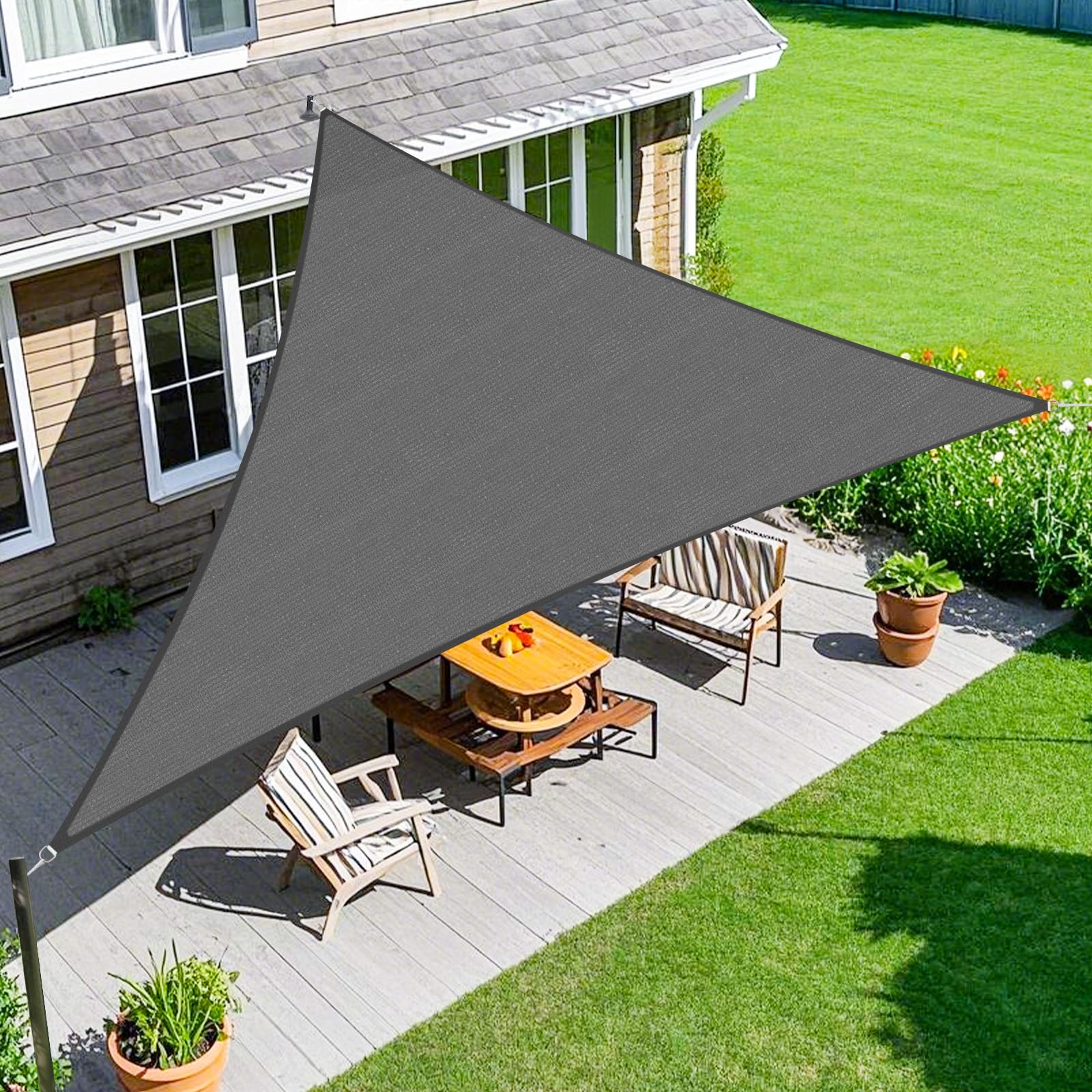 Amagenix mostrador frontal del toldo oscuro con protección solar