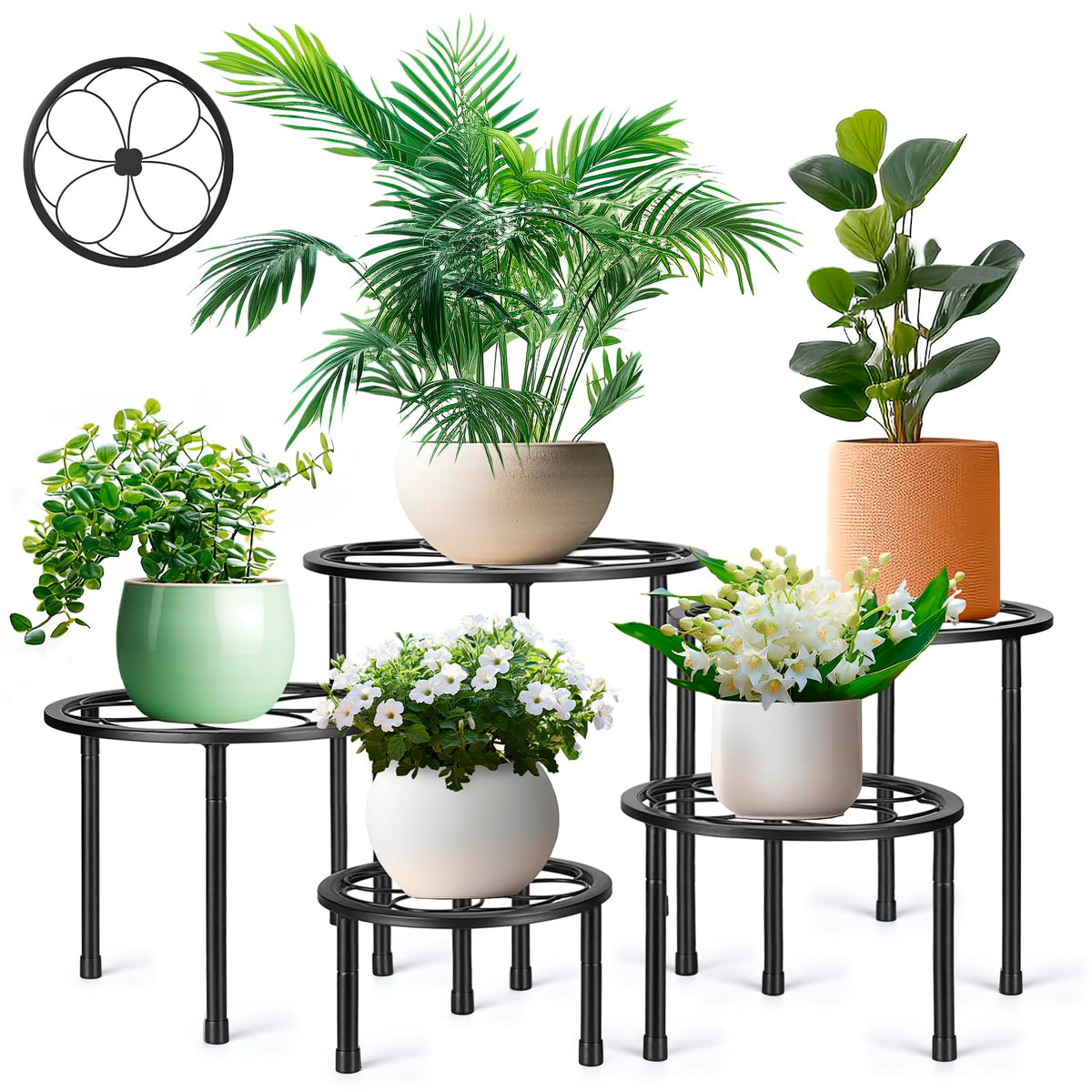 Amaoot soporte frontal mostrando diseño elegante y capacidad de carga