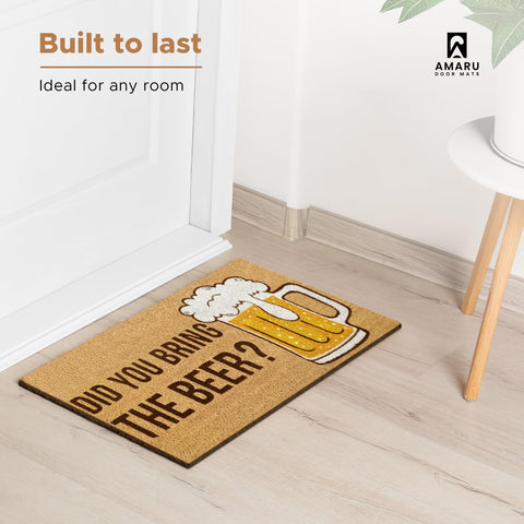 AMARU DOOR MATS ambientado en un porche mostrando su estilo y función