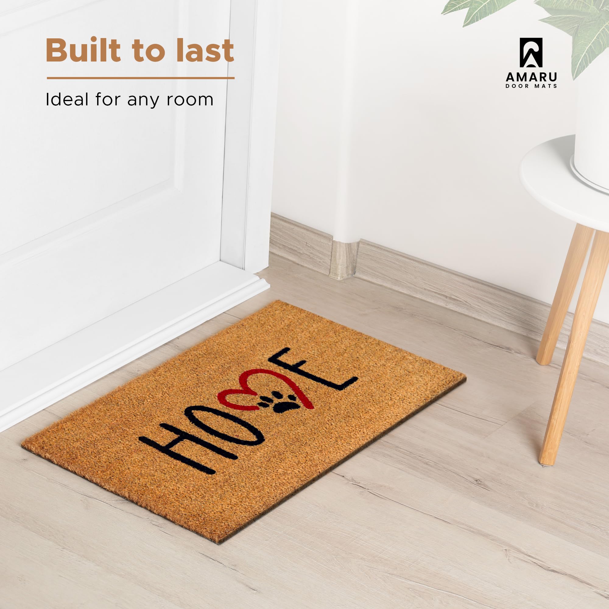 AMARU DOOR MATS base antideslizante en contacto con suelo para mayor estabilidad