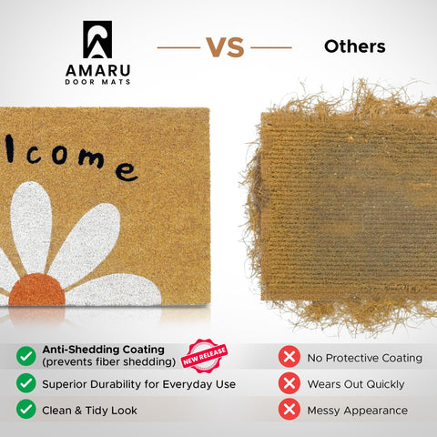 AMARU DOOR MATS respaldo antideslizante que aporta seguridad al pisar