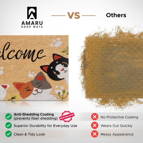AMARU DOOR MATS respaldo antideslizante que aporta seguridad