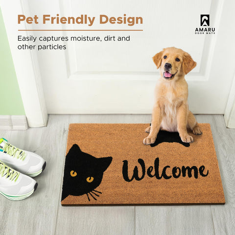AMARU DOOR MATS etiqueta y empaque listo para regalar