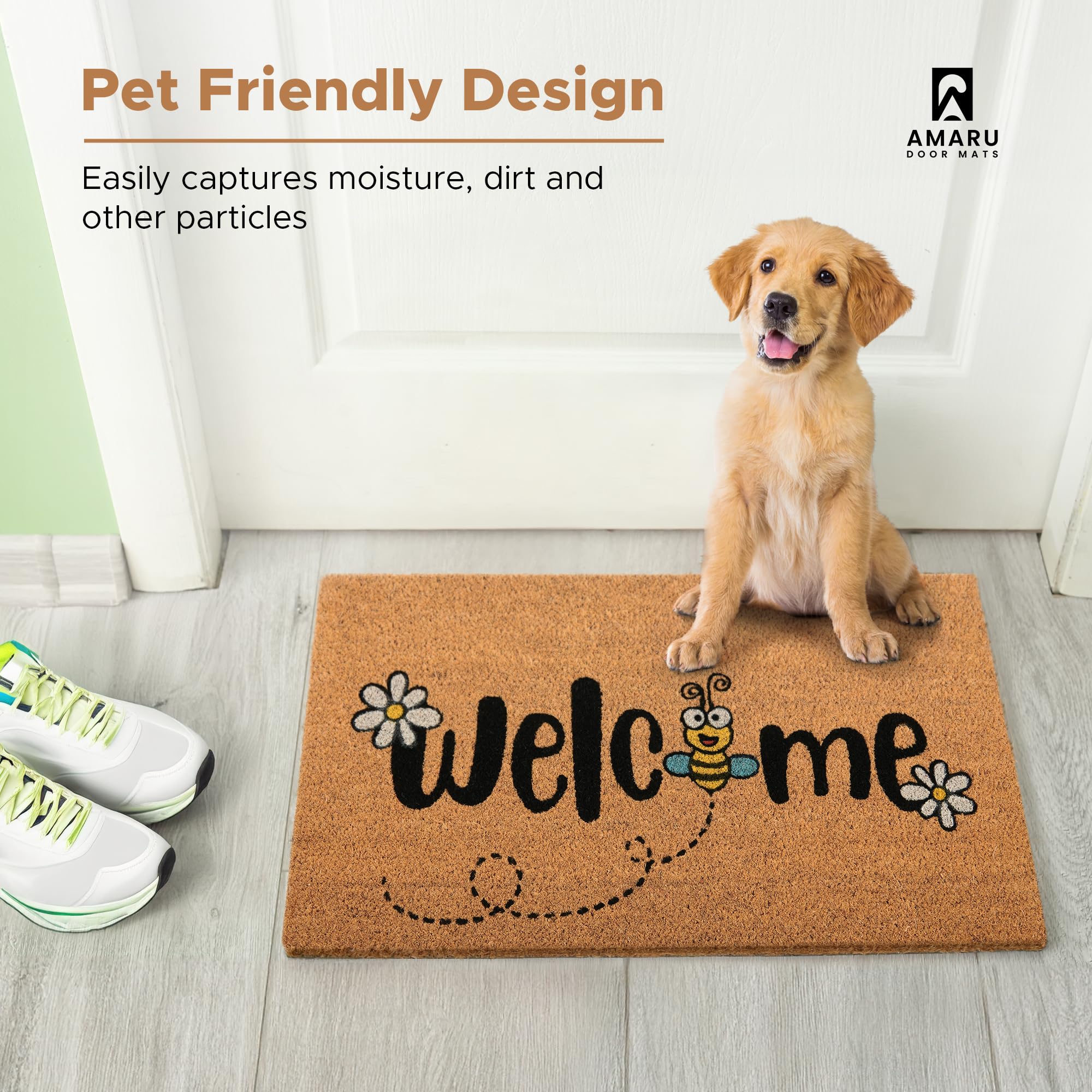 AMARU DOOR MATS empaquetado ideal como regalo funcional