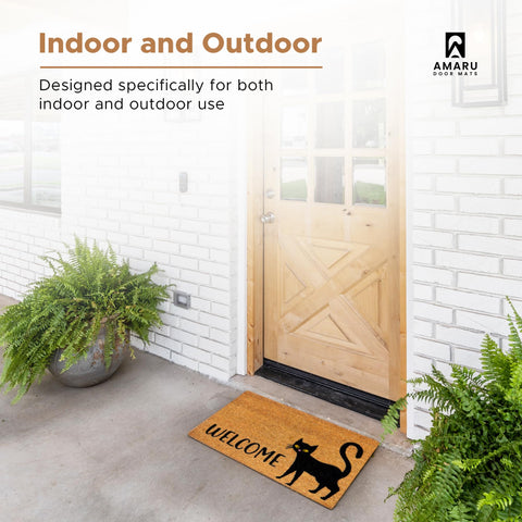 AMARU DOOR MATS colocado en entrada mostrando apariencia acogedora