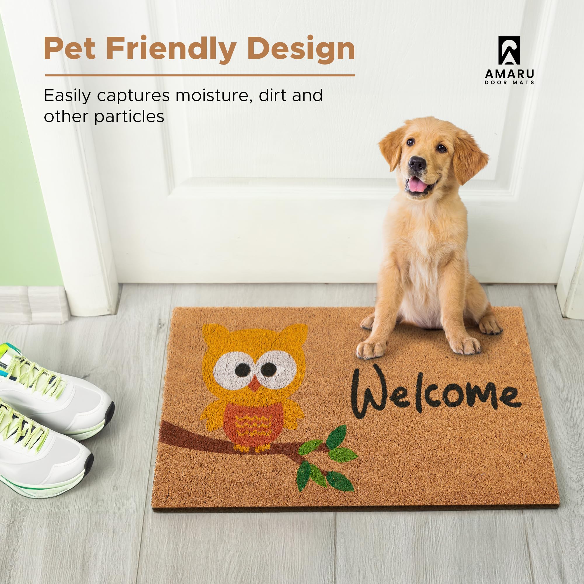 AMARU DOOR MATS presentado como regalo listo para regalar