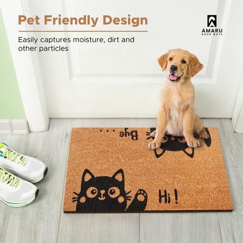 AMARU DOOR MATS en porche protegido, estética resistente y funcional