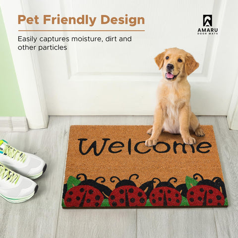 AMARU DOOR MATS presentación lista para regalo, opción práctica y decorativa