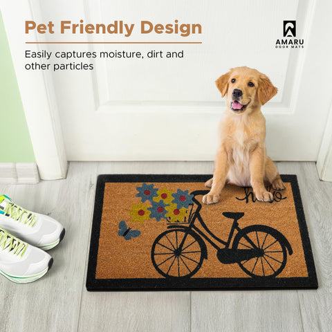AMARU DOOR MATS presentación como regalo ideal para casa nueva