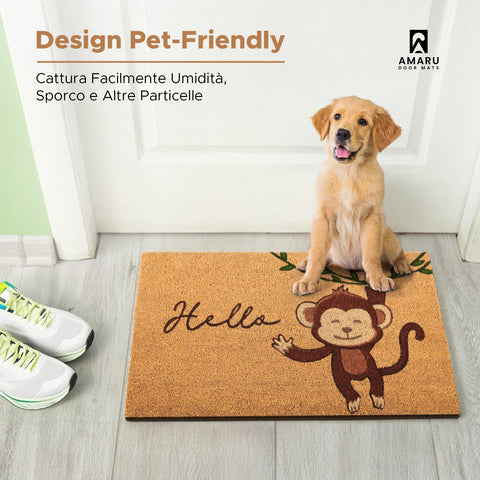 AMARU DOOR MATS envuelto como regalo ideal para inauguración y hogar