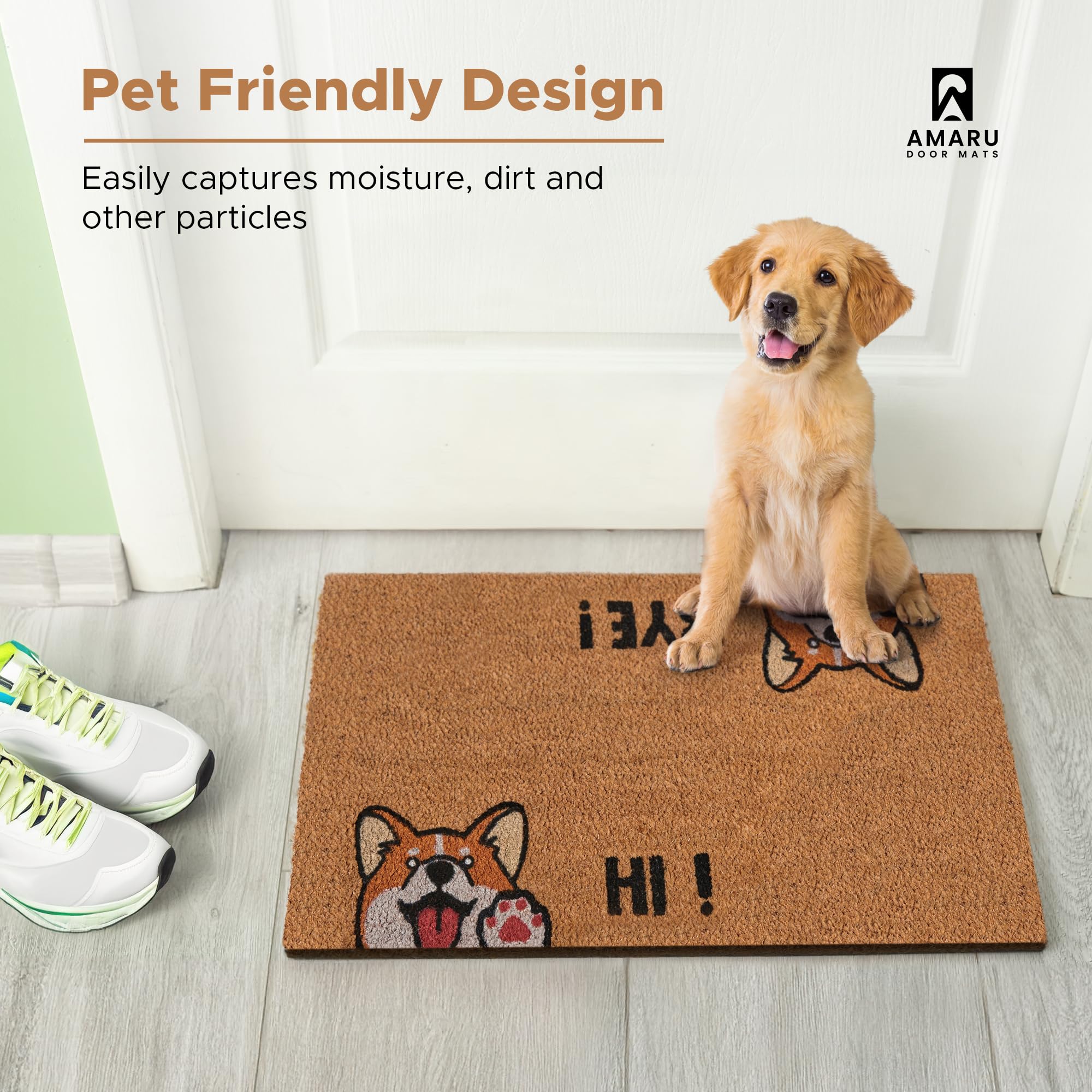 AMARU DOOR MATS embalaje listo para regalo, opción práctica y decorativa