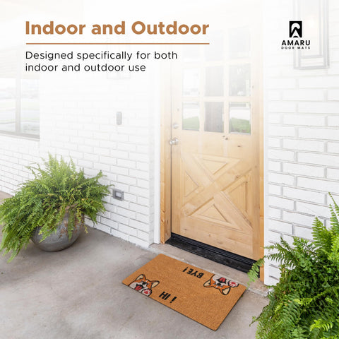AMARU DOOR MATS colocado en entrada mostrando aspecto acogedor y limpio