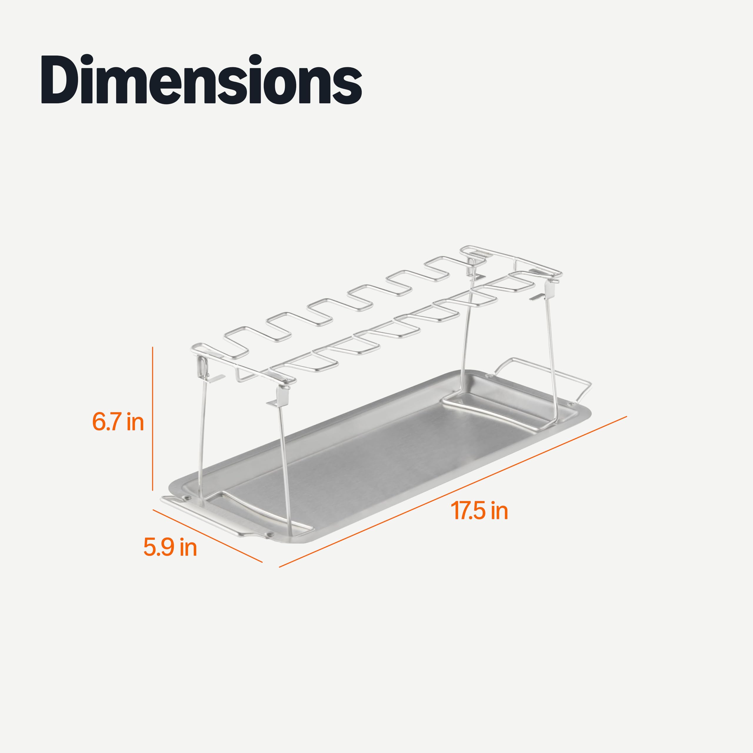 Amazon Basics comparación de tamaño con una mano para visualizar capacidad y ajuste