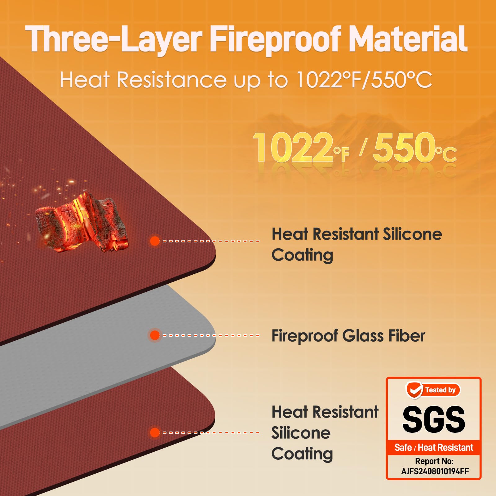 Amerbro primer plano de textura resistente y fácil limpieza