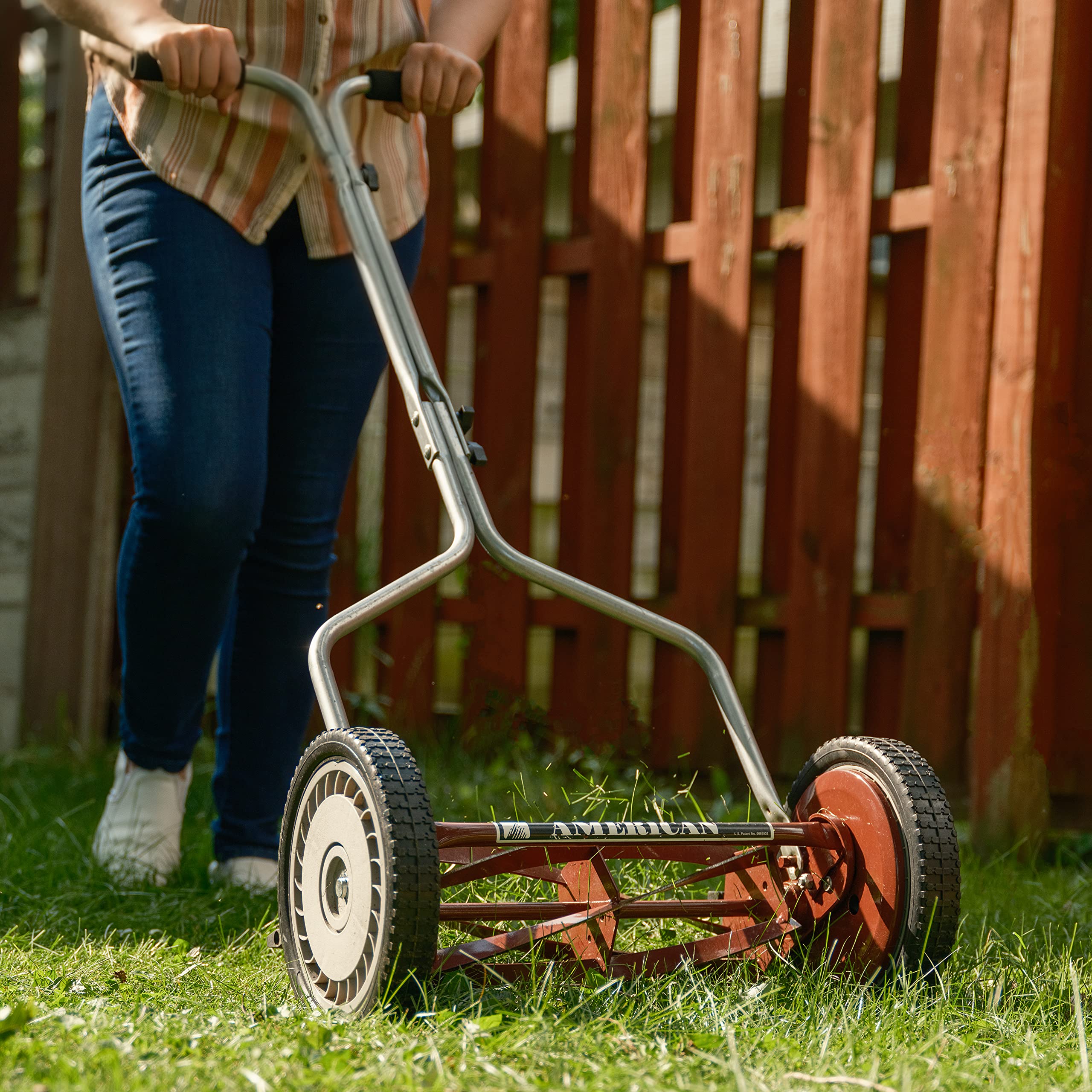 American Lawn Mower Company rueda de 10 pulgadas, rodaje suave y estable