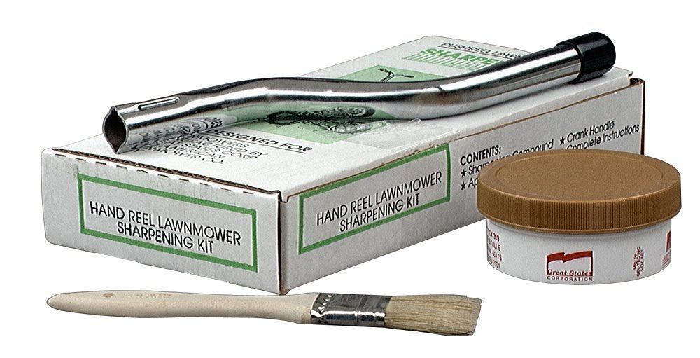 American Lawn Mower Company kit frontal con componentes para afilar, mantenimiento eficiente