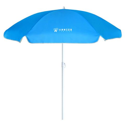 AMMSUN vista frontal de la sombrilla 5ft con amplia sombra protectora