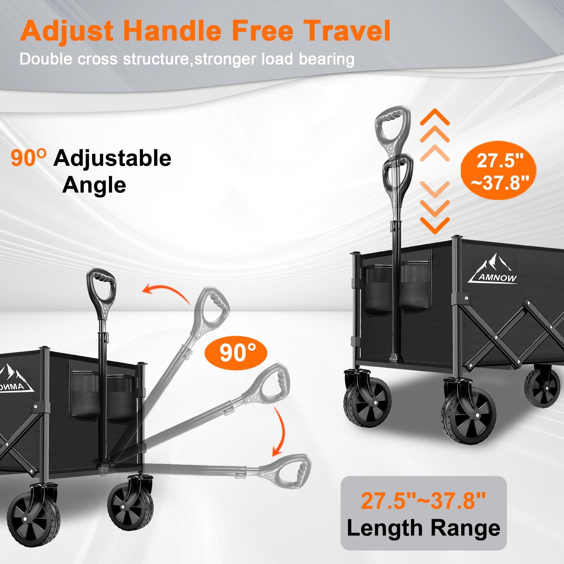 AMNOW mango ajustable y bloqueo que facilita un tiro ergonómico