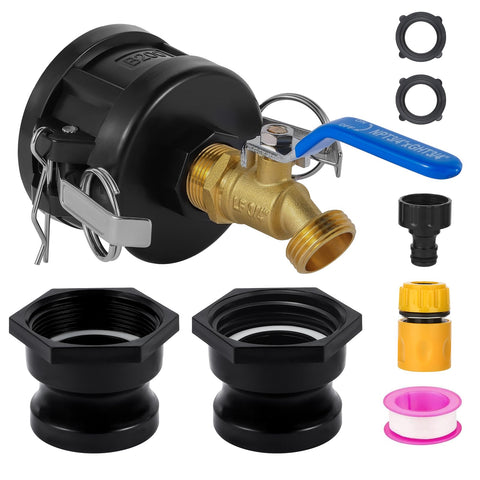 Ana Ark adaptador IBC frontal mostrando conexiones y robustez