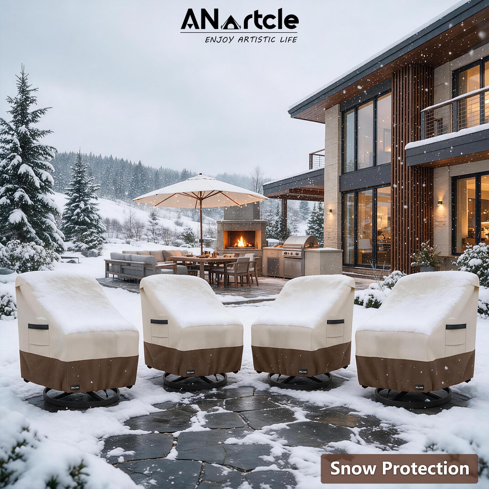 ANartcle funda junto a silueta de silla para comparar tamaño y ajuste