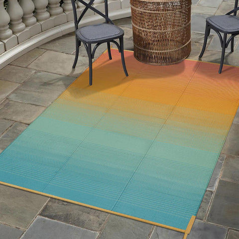 Anidaroel alfombra en porche uso familiar superficie cómoda y decorativa