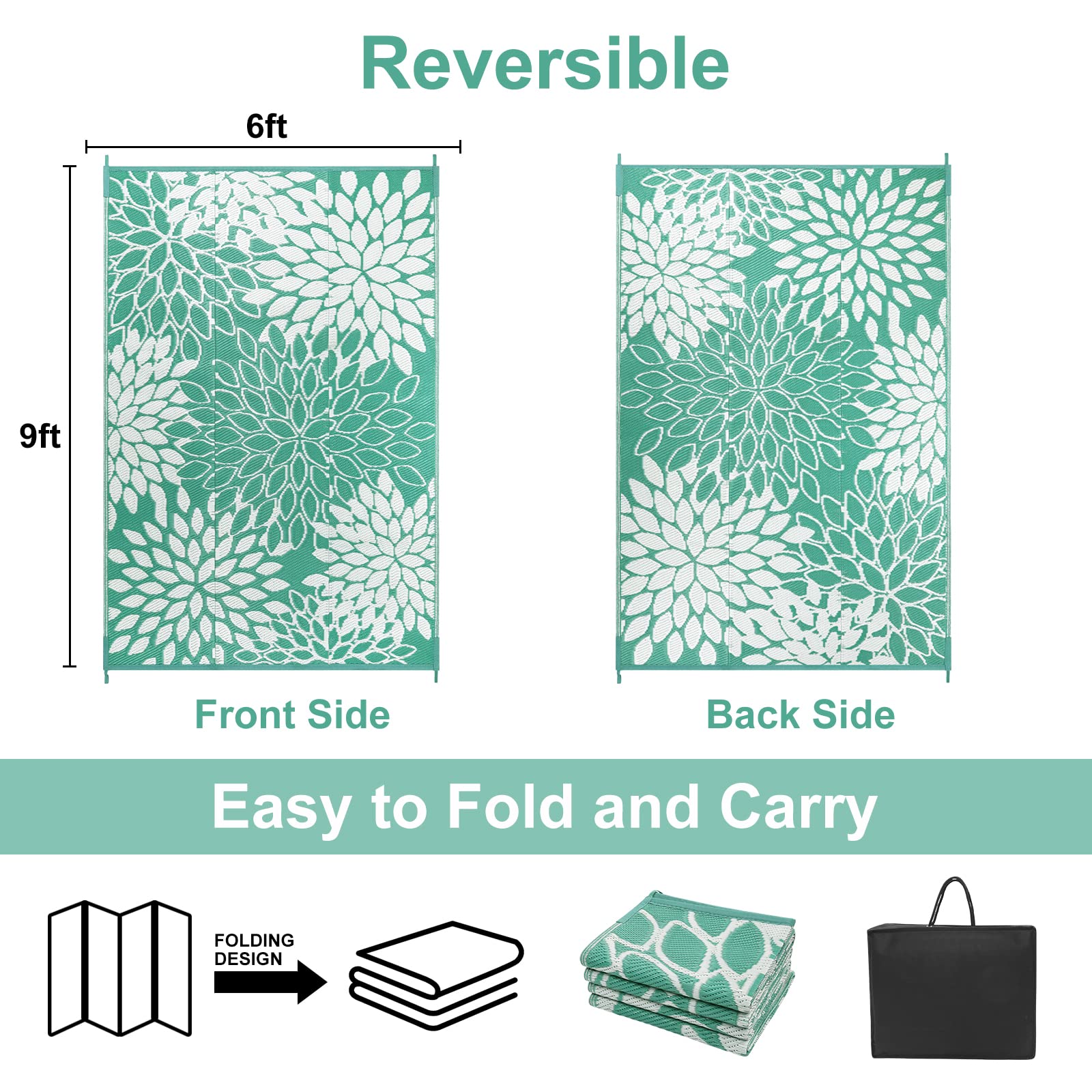 Anidaroel detalle de textura de paja plástica, superficie durable y cómoda