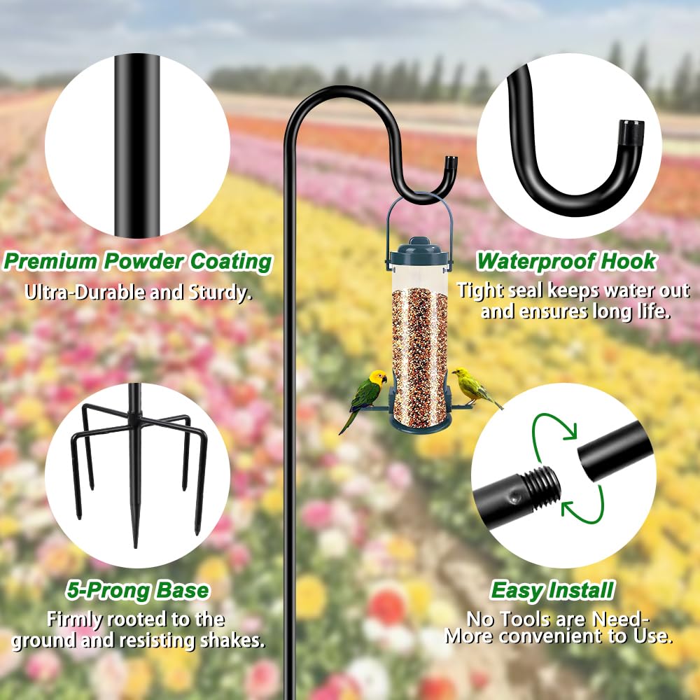 ANIDEER primer plano del recubrimiento en polvo para mayor durabilidad