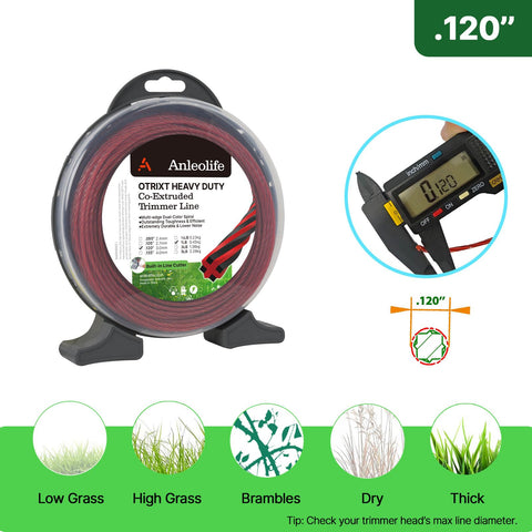Anleolife detalle del perfil espiral mostrando bordes de corte duraderos
