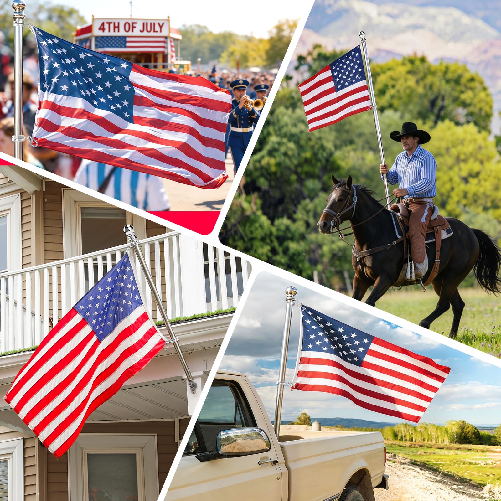 Anovo adorno de bola en la punta que ofrece acabado decorativo y duradero