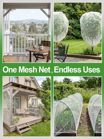 ANPHSIN ambiente de terraza con malla blanca estética y sombra
